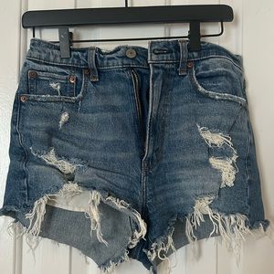 Abercombie High Rise Mom Short